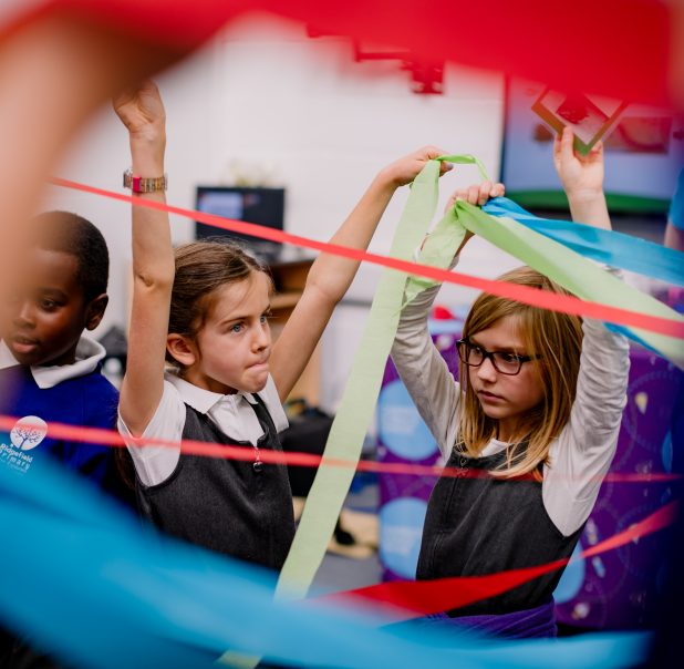 Schools having fun at Cambridge Science Centre