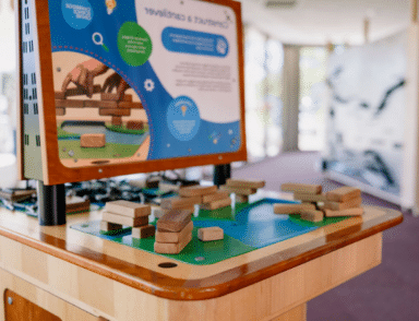 bridge building exhibit