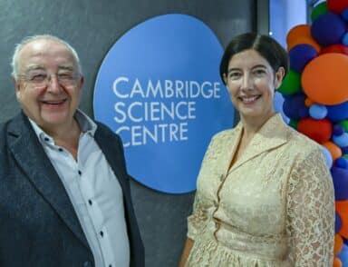 Cambridge Science Centre celebrates its new home at Cambridge Science Park.