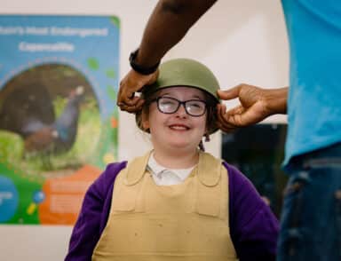 man made materials show at Cambridge Science Centre