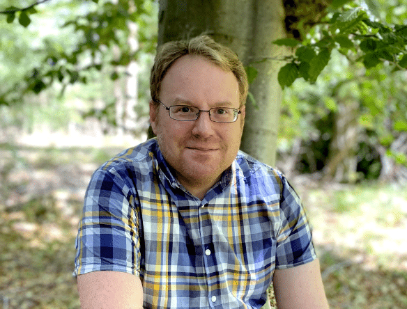 Profile shot of Mike Rigby