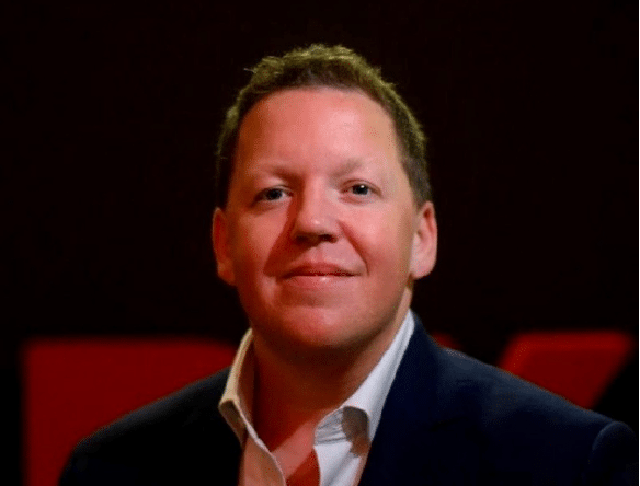 Profile shot of Richard Edge